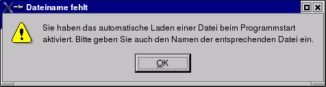 Gleisbild-Fehlermeldung